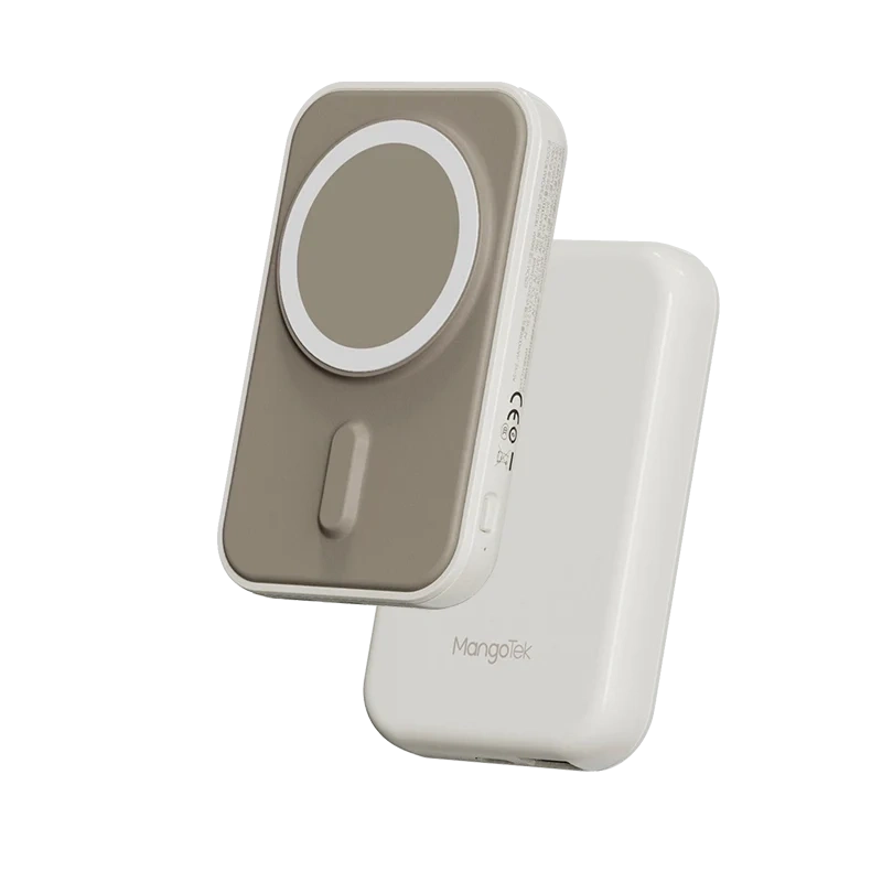 Внешний аккумулятор MangoTek MGP03 MagSafe 10000 mah, Кофе с молоком. Фото 1