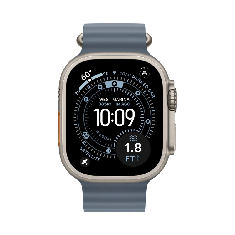 Apple Watch Ultra 3 (2025) GPS+Cellular 49mm, Natural Titanium (Уцененный товар). Фото 2