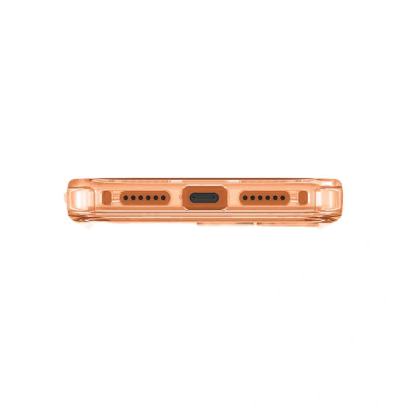 Накладка Uniq для iPhone 17 Pro Max LifePro Xtreme (AF) MagSafe, Морозно-оранжевая (IP6.9P(2025)-LXAFMFCLRVO). Фото 5