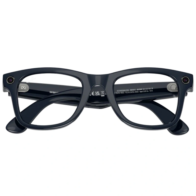 Умные очки Ray Ban Wayfarer (Gen 2) RW4012 Блестящий космический синий/Переходящий сапфир L 155-53mm (601SSB). Фото 5