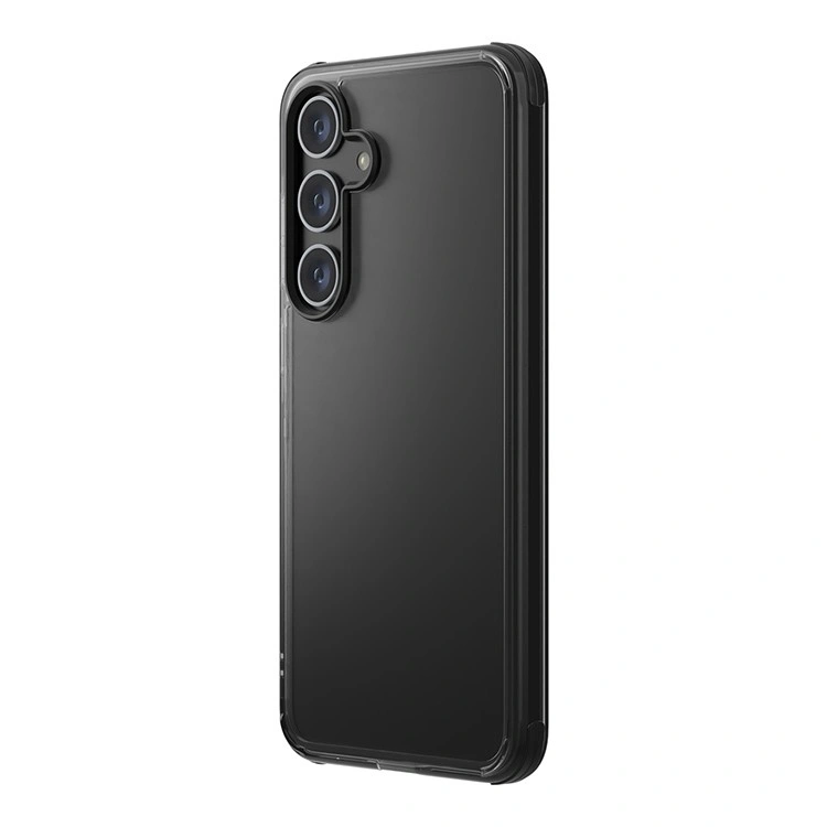 Накладка Uniq Combat для Samsung Galaxy S24, Чёрная (GS24HYB-COMBLK). Фото 1