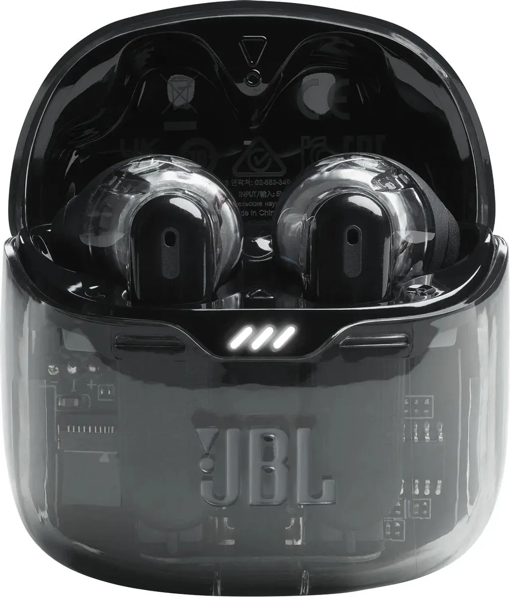 Беспроводные наушники JBL Tune Flex, Ghost Black. Фото 5