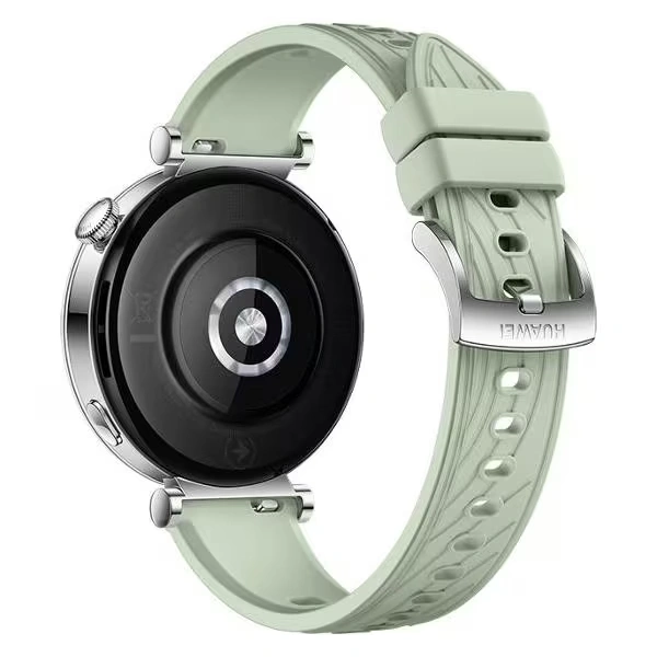 Умные часы Huawei Watch GT 4 41mm, Зелёный/Зелёный фторэластомеровый ремешок (ARA-B19). Фото 5