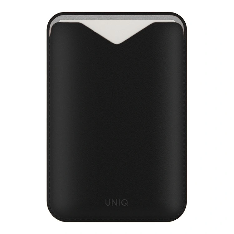 Магнитный бумажник Uniq для iPhone Lyden Evo Magnetic Card Holder, Чёрный (LYDENEVO-DBLACK). Фото 1