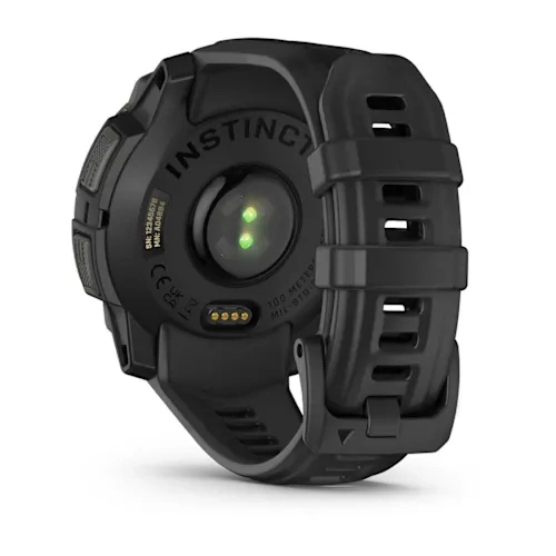 Умные часы Garmin Instinct 3 45mm, Amoled, Black with Black Band (010-02936-40). Фото 5