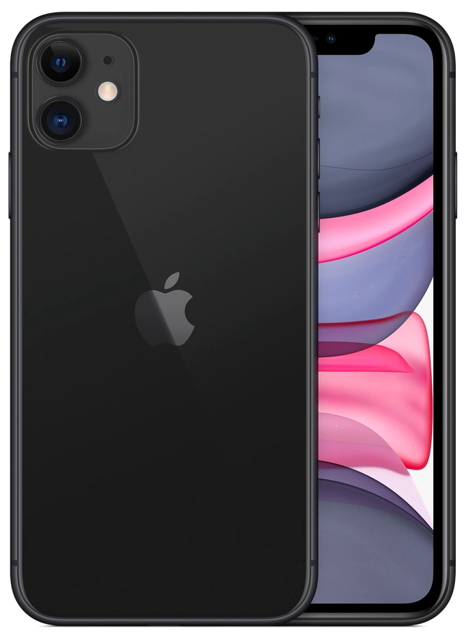 Смартфон Apple iPhone 11 64Gb Чёрный (Уцененный товар). Фото 4