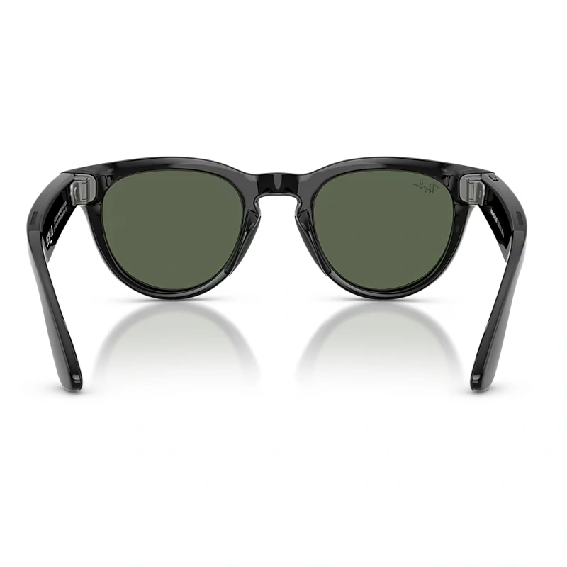 Умные очки Ray Ban Headliner (Gen 2) RW4013 Глянцевый чёрный/Зелёный фотохром M 150-50 (601/7150). Фото 4
