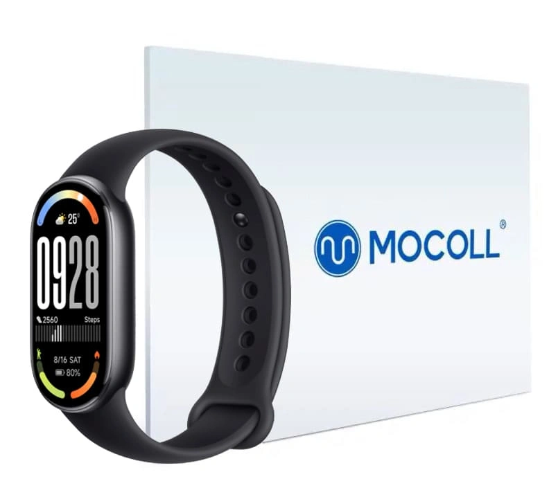 Защитная пленка Mocoll (Recovery Clear) для Mi Band 10, Прозрачная. Фото 1