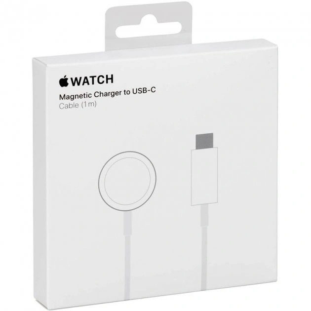 Беспроводное зарядное устройство Apple для Apple Watch Magnetic Fast Charger to USB-C 1m (MLWJ3ZE/A). Фото 2