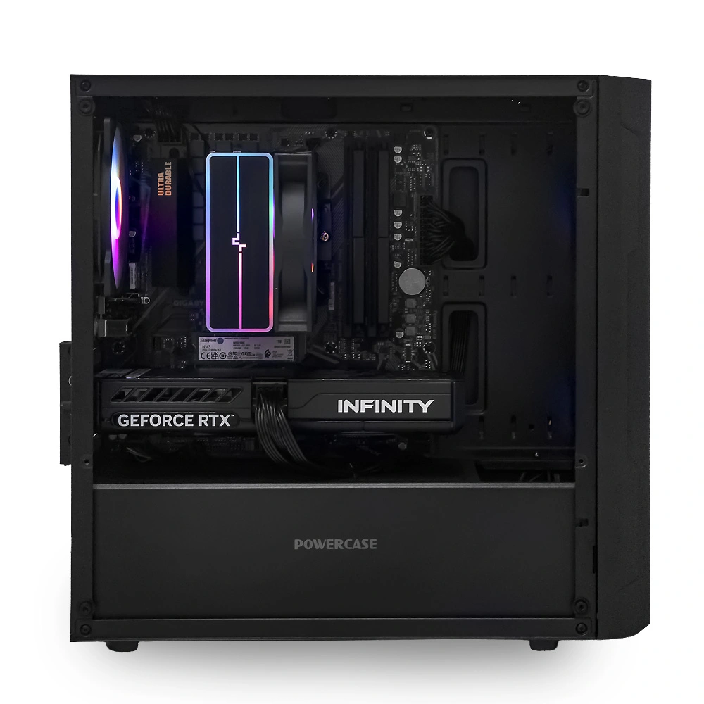Системный блок CORE M (D3B Ryzen 5 5600, 32Gb DDR4, RTX5060, SSD 1Tb M.2, Gigabyte B550M DS3H AC R2, 550Вт). Фото 2
