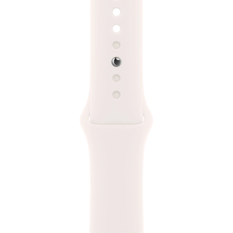 Apple Watch Series 11, 42 мм, алюминий цвета «Rose Gold», спортивный ремешок "Light Blush", M/L (MEU44). Фото 3