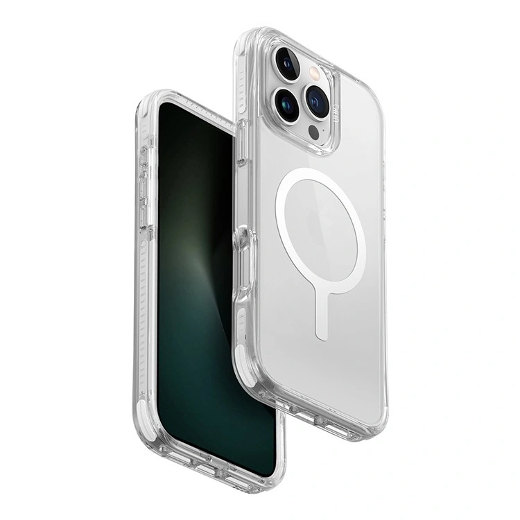 Накладка Uniq для iPhone 16 Pro Combat (MagSafe), Lume-White (IP6.3P(2024)-COMMLWHT). Фото 3