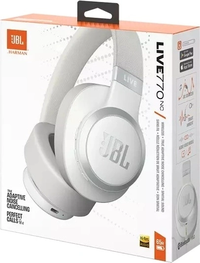 Беспроводные наушники JBL Live 770NC, Белый. Фото 8