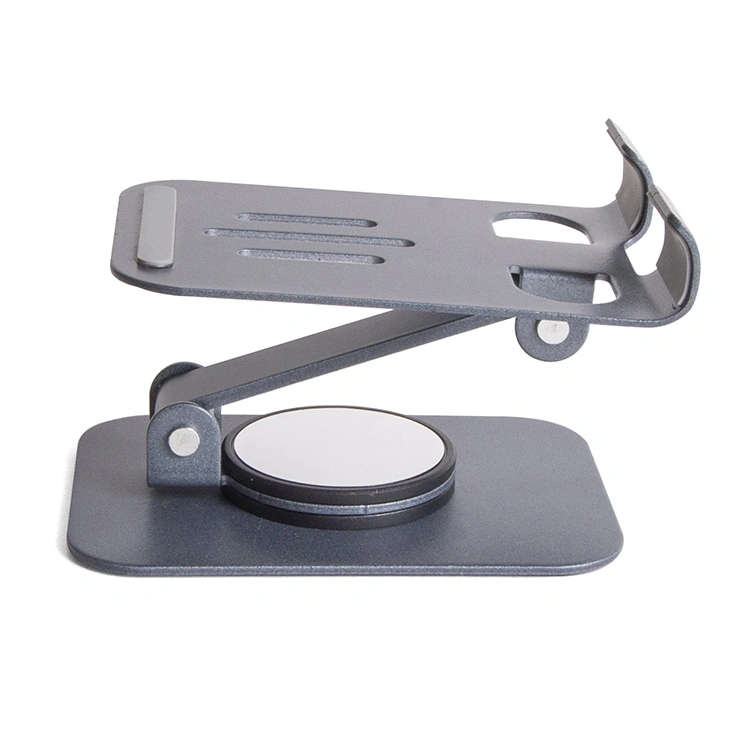 Подставка для телефона K61 Металлическая, Серый металлик. Фото 4