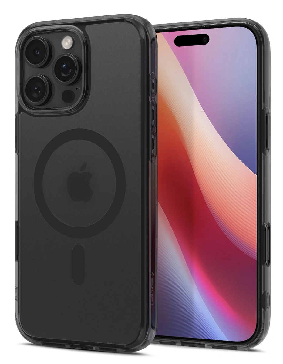 Накладка Spigen Ultra Hybrid T (MagSafe) для iPhone 16 Pro, Black (ACS08514). Фото 1