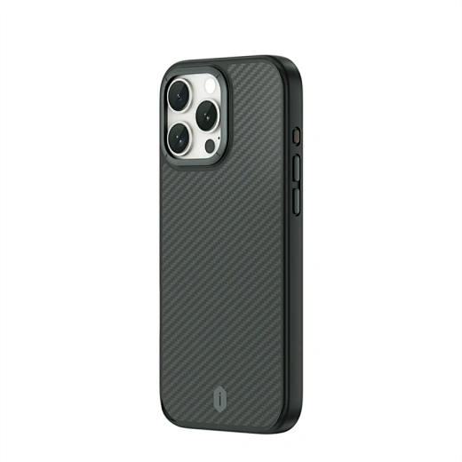 Накладка Wiwu для iPhone 16 Pro Max Defense Ultra Kevlar, Black (DCC-205). Фото 4