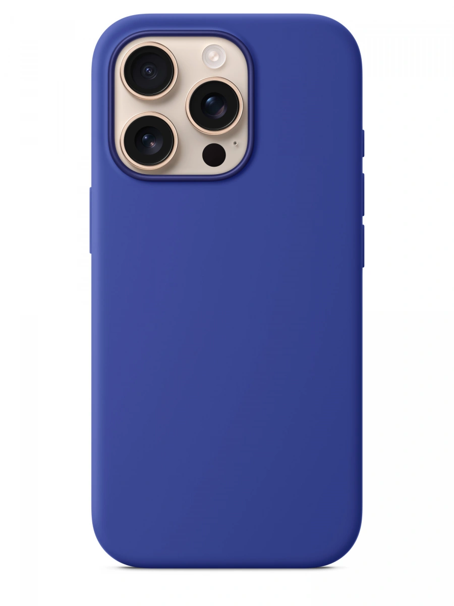 Накладка для iPhone 16 Pro Max Silicone Case With MagSafe, Ultramarine. Фото 4