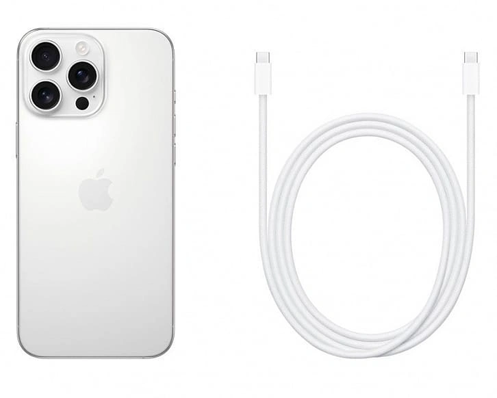 Смартфон Apple iPhone 16 Pro Max 256Gb Белый титан (eSIM+SIM) (Уцененный товар) . Фото 5