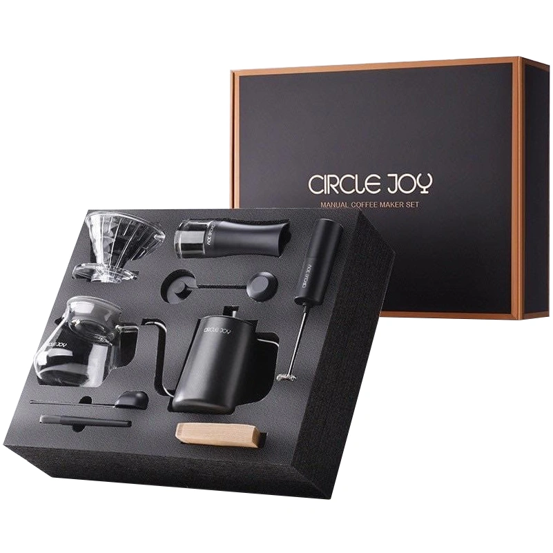 Набор кофейный Circle Joy Manual Coffee Maker Set 9 in 1 (CJ-CFS01). Фото 6