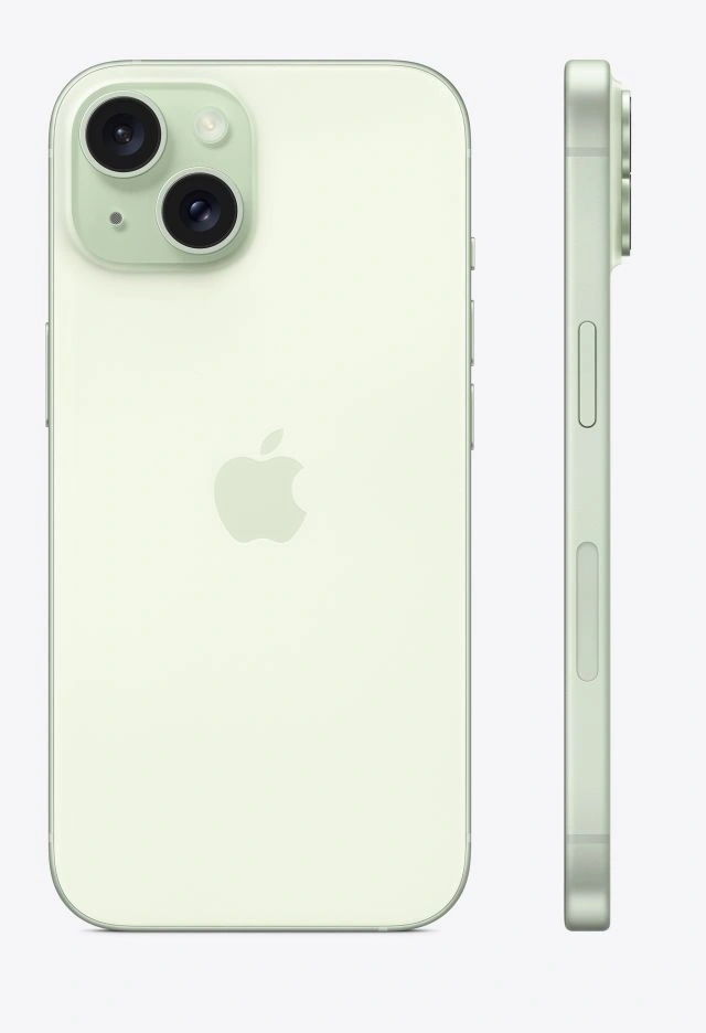 Смартфон Apple iPhone 15 256Гб Зелёный (eSIM+SIM) (Без RuStore). Фото 2