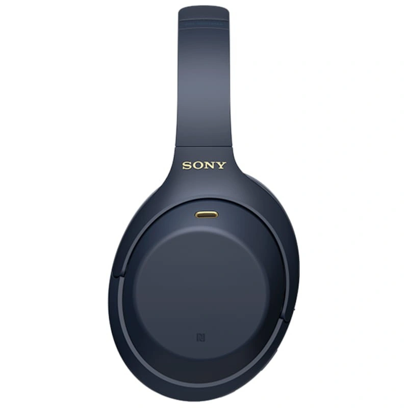 Беспроводные наушники Sony WH-1000XM4/LM с шумоподавлением, Синий. Фото 3