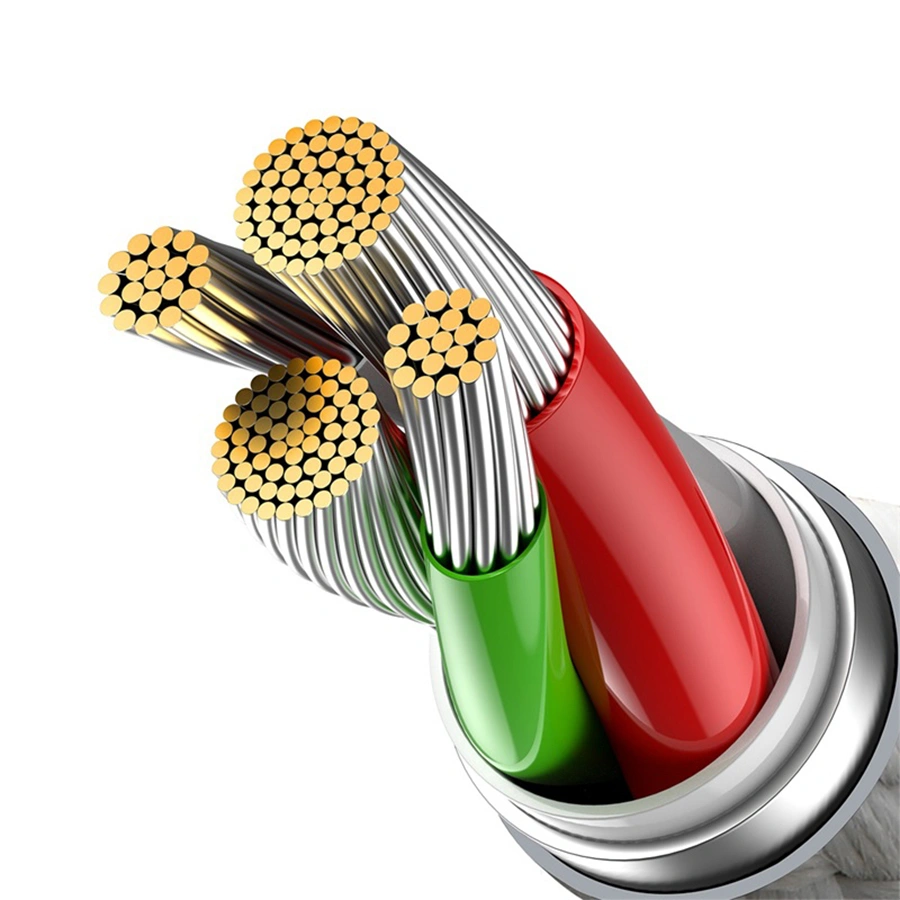 Кабель Baseus Glimmer Series Fast Charging Data USB - Lightning 12W 1m, White (CADH000202). Фото 5