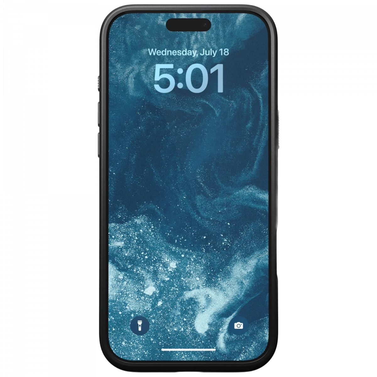 Накладка Nomad Modern Leather Case MagSafe для iPhone 16 Pro Max, Black (NM01693185). Фото 4