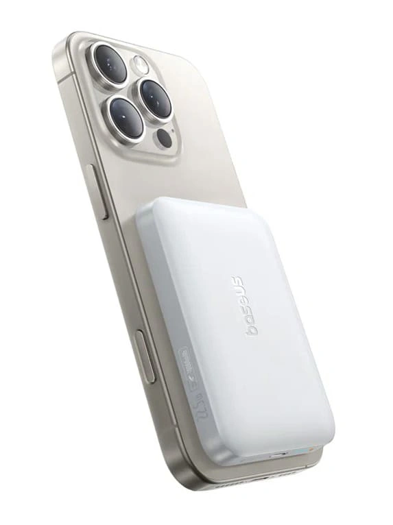 Внешний аккумулятор Baseus EnerFill FM1 Ultra-Mini Charge 22,5W 10000 mAh, Белый (P10082108212-00-00). Фото 4