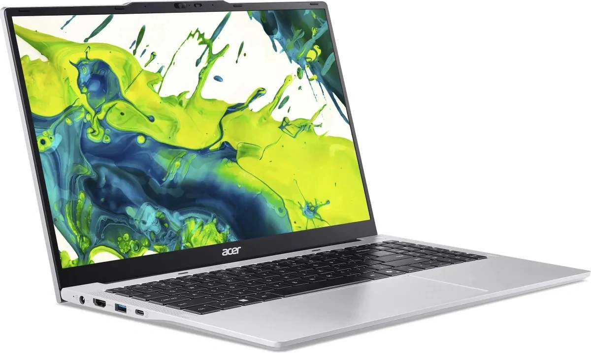 Ноутбук Acer Aspire Lite, Серебристый (AL15-72P-541W) (15.6", Intel Core i5 13500H, 16 Гб, 512 Гб SSD, Intel Iris Xe Graphics, noOS) NX.D5HEX.007. Фото 4