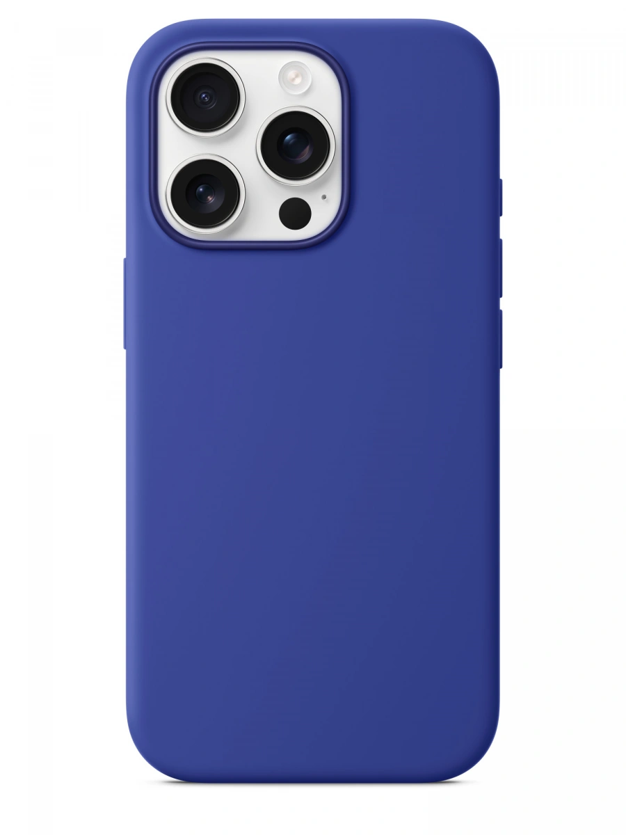 Накладка для iPhone 16 Pro Max Silicone Case With MagSafe, Ultramarine. Фото 1