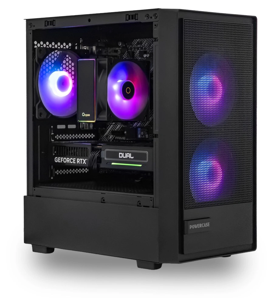 Системный блок CORE M (SM02 Ryzen 5 5600, 32Гб DDR4, RTX5060, SSD 1Тб M.2, ASUS PRIME B550M-K, 650Вт). Фото 1