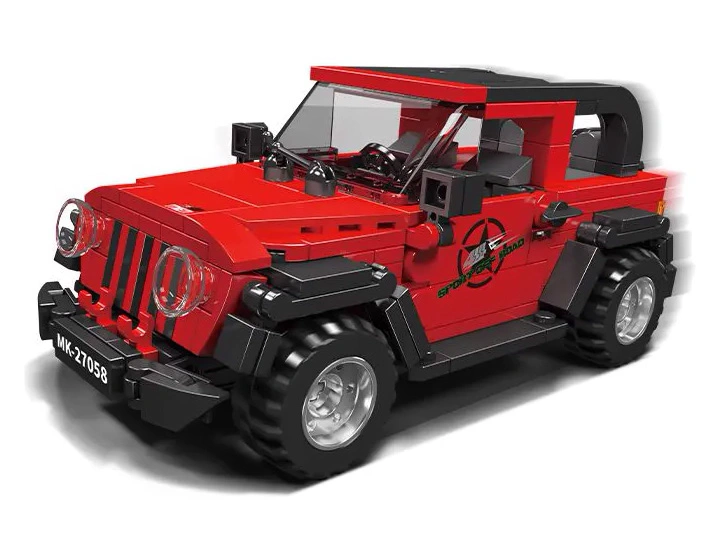 Конструктор Mould King Models 27058. Внедорожник Wrangler, 465 деталей. Фото 2