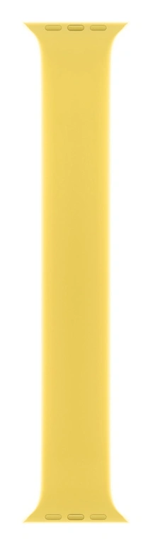 Ремешок Solo Loop Silicone (S) для Apple Watch 44/45/46/49мм, Жёлтый. Фото 2