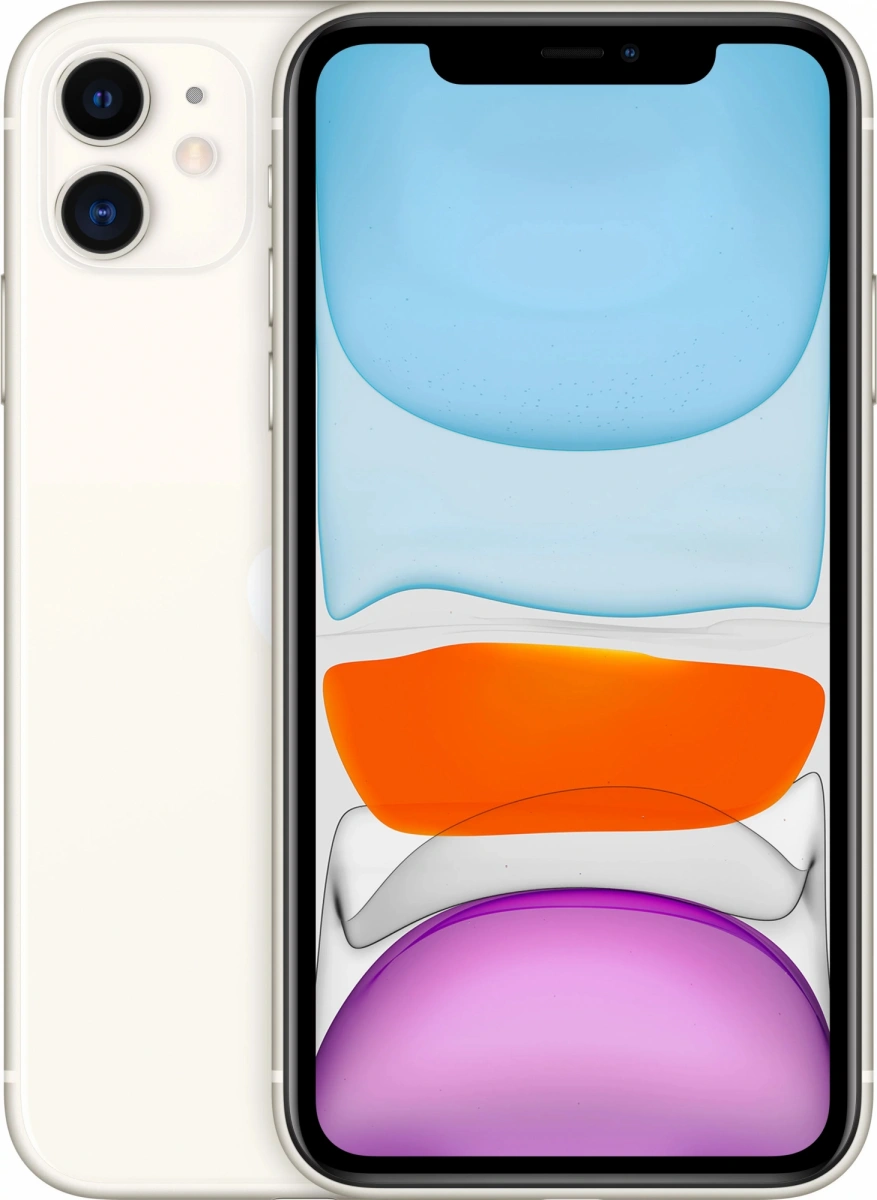 Смартфон Apple iPhone 11 64Gb White (Уцененный товар). Фото 1