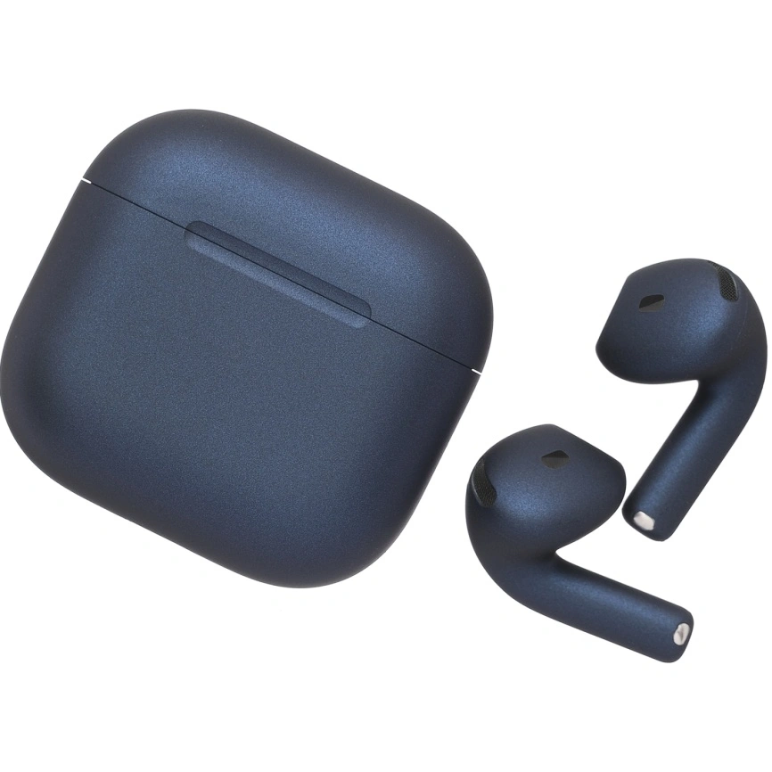 Беспроводные наушники Apple AirPods 4 Color (Matte Dark Blue). Фото 2