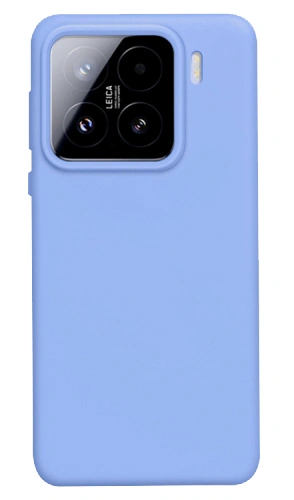 Накладка Silicone Case для Xiaomi 15, Лиловая. Фото 1