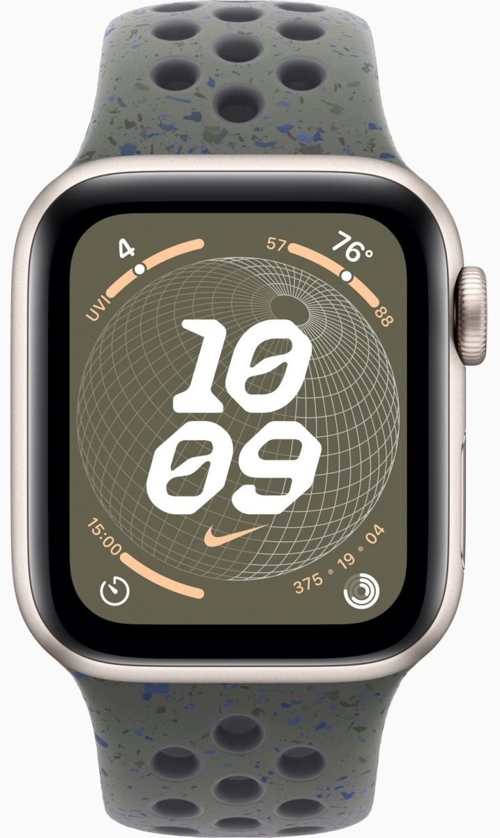 Apple Watch SE 2022, 40 мм, алюминий цвета "сияющая звезда" (уцененный товар). Фото 2
