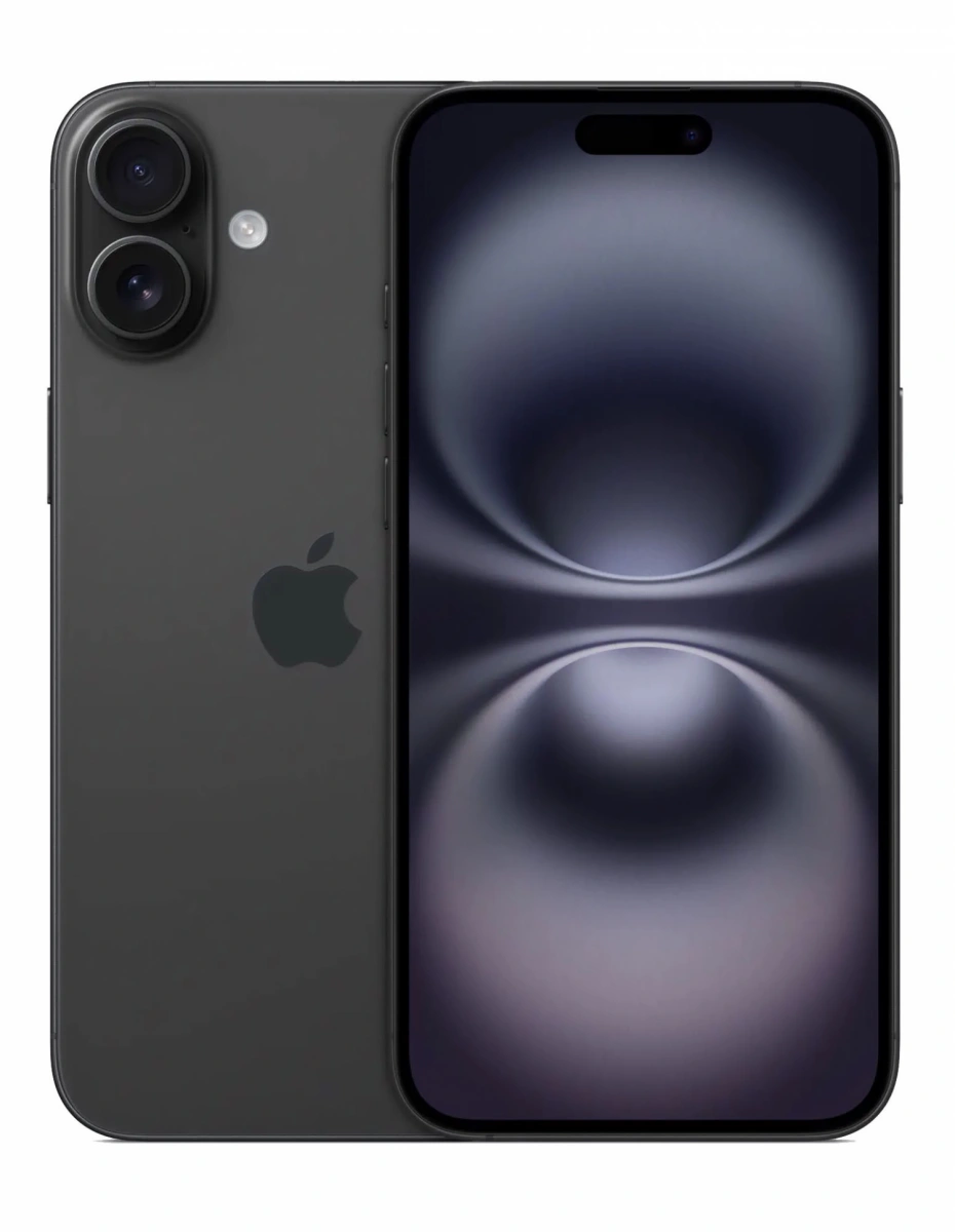 Смартфон Apple iPhone 16 128Gb Black (eSIM+SIM). Фото 1