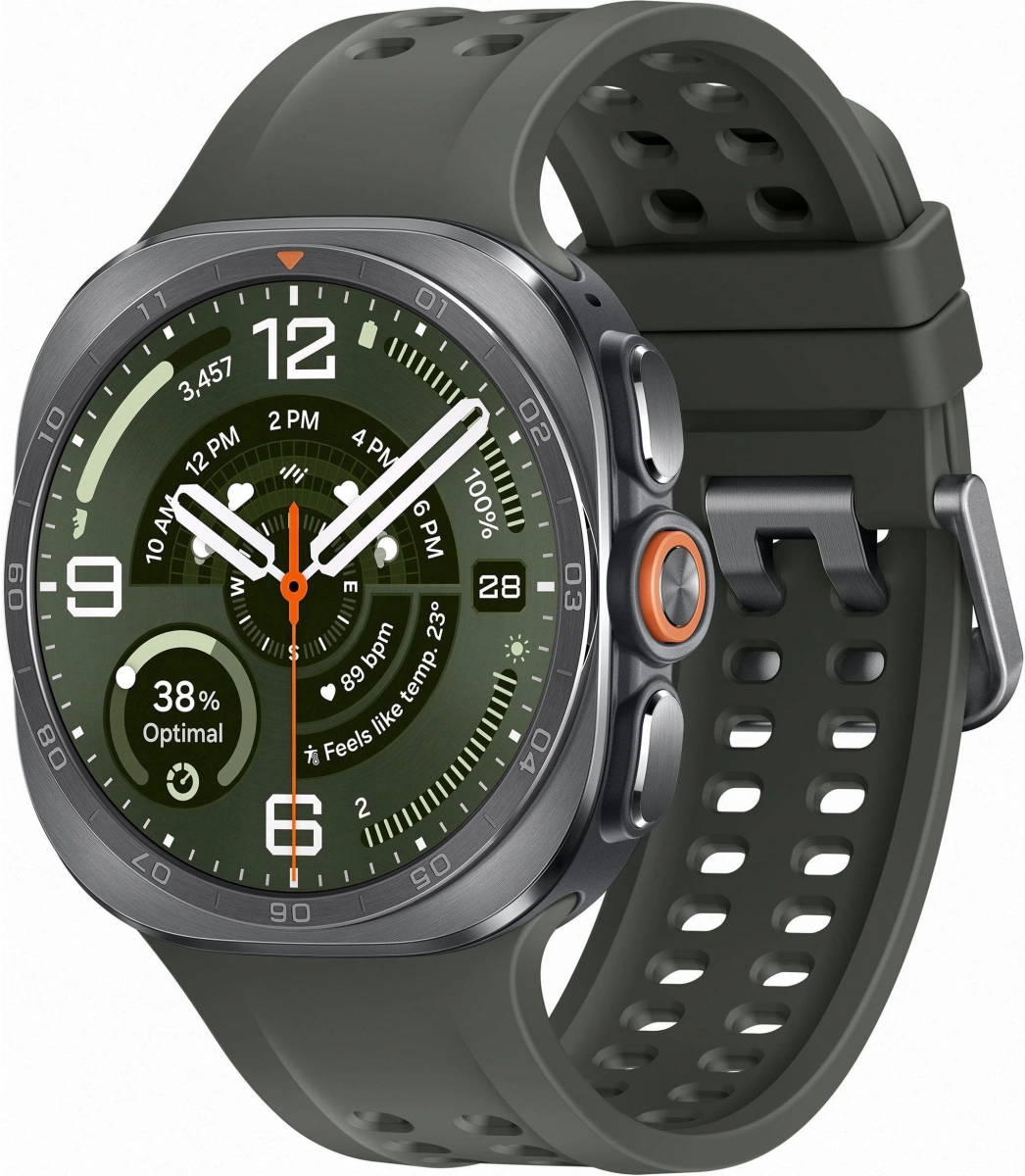 Умные часы Samsung Galaxy Watch Ultra2 LTE 47 мм, Серый Титан (SM-L715F). Фото 1