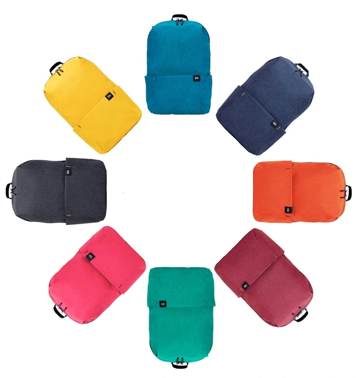 Рюкзак XiaoMi Mi Colorful Small Backpack 2076, Голубой. Фото 4