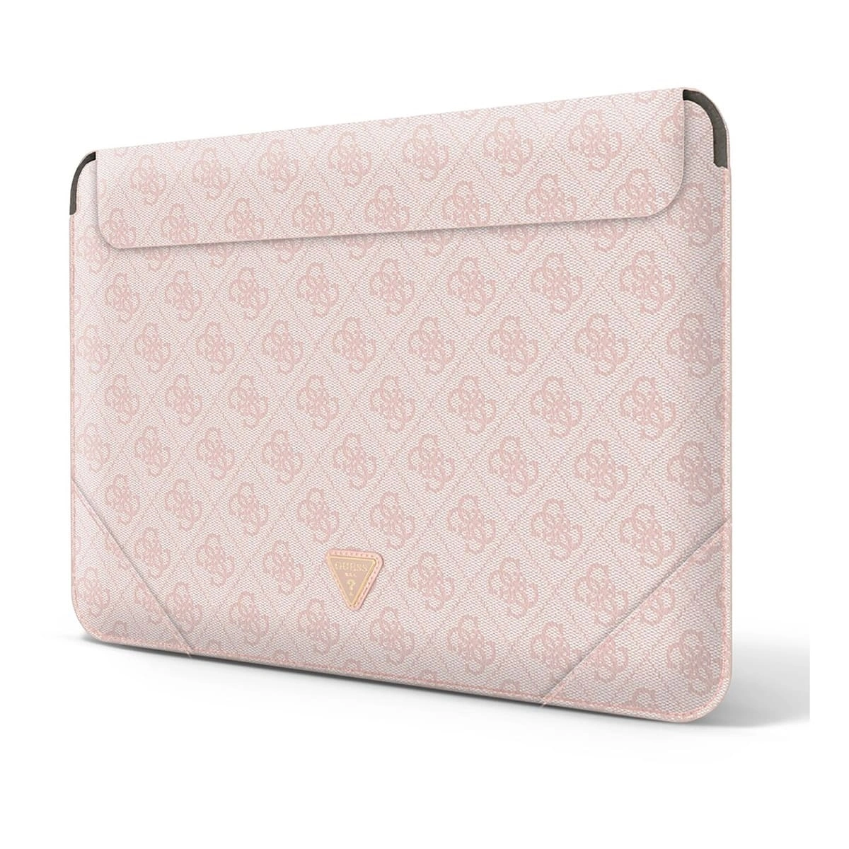 Чехол Guess Sleeve 4G with Triangle metal logo для MacBook 13"/14", Розовый (GUCS14P4TP). Фото 2