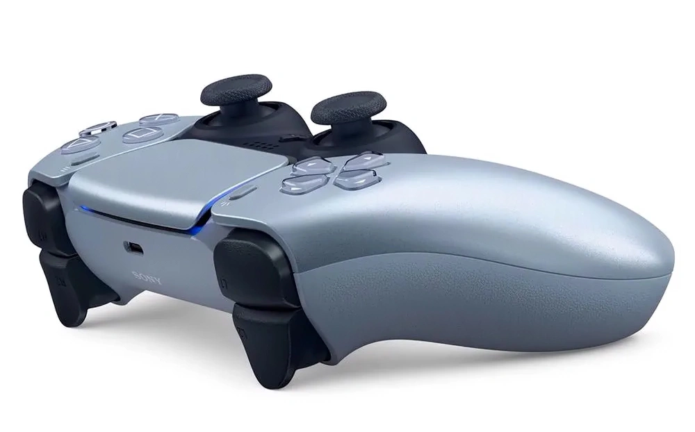 Беспроводной контроллер Sony DualSense (PS5), Sterling Silver (CFI-ZCT1W). Фото 3