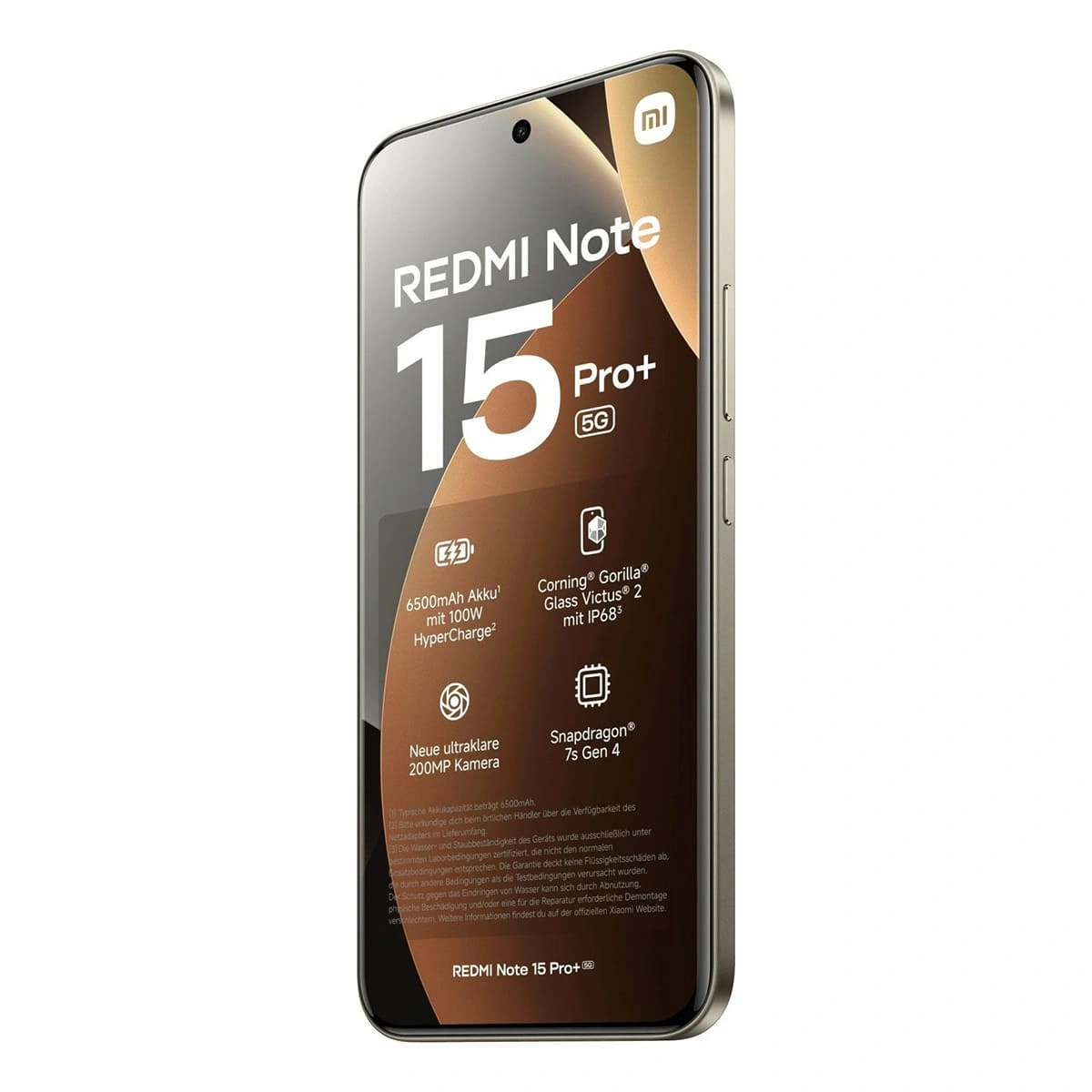Смартфон Redmi Note 15 Pro Plus 5G 8/256Гб Коричневый мокко. Фото 3