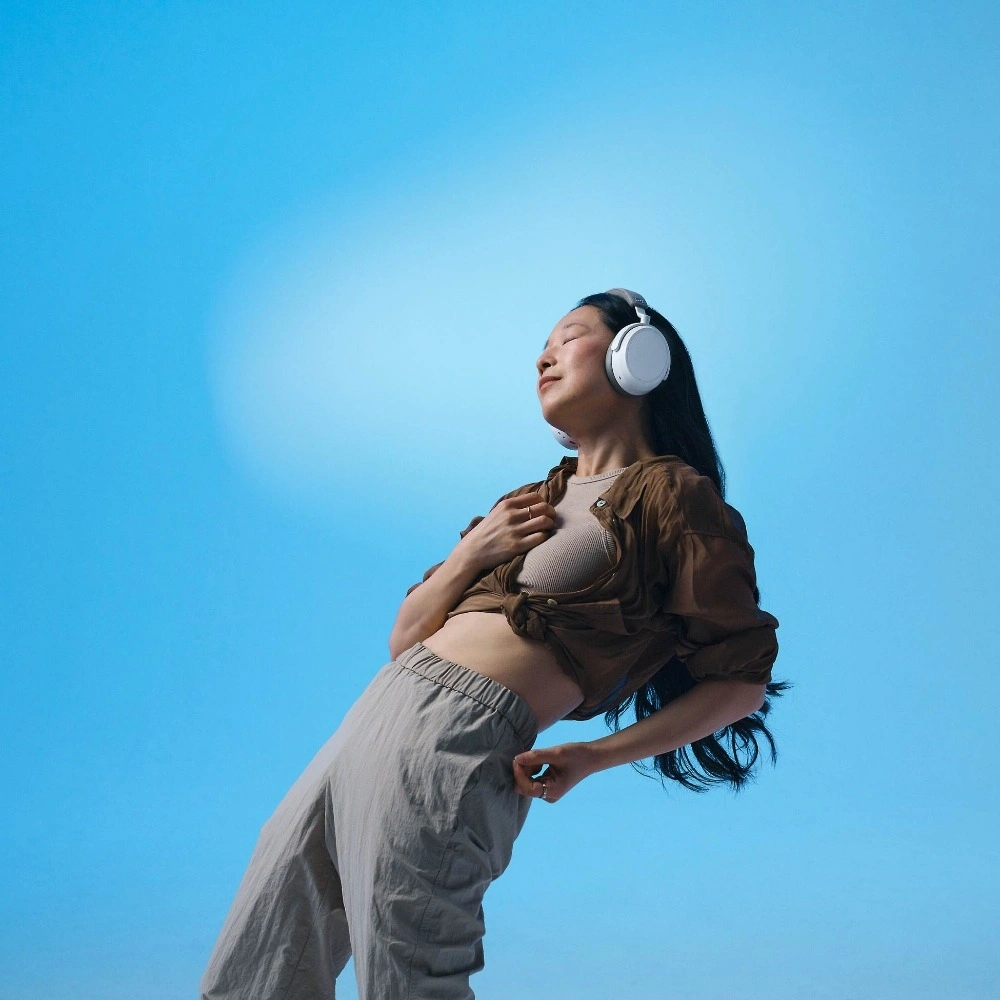 Беспроводные наушники Sennheiser Momentum 4, White (M4AEBT). Фото 7