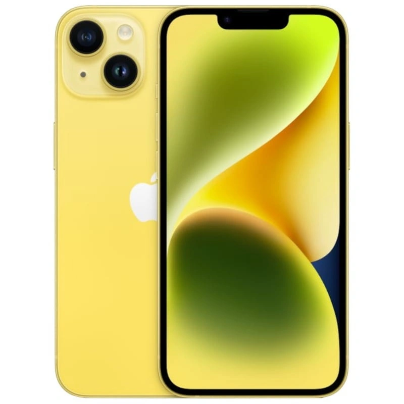 Смартфон Apple iPhone 14 128Гб Жёлтый (eSIM) (Без RuStore). Фото 1