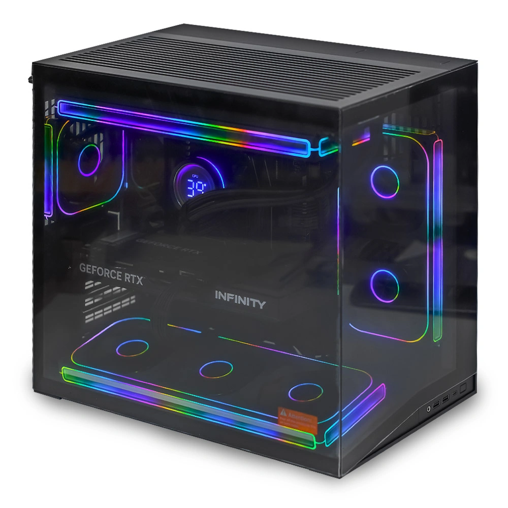 Системный блок CORE PRO (O11 Ryzen 7 7800X3D, 32Гб DDR5, RTX5070, SSD 1Тб M.2, Gigabyte B850, 850Вт). Фото 1