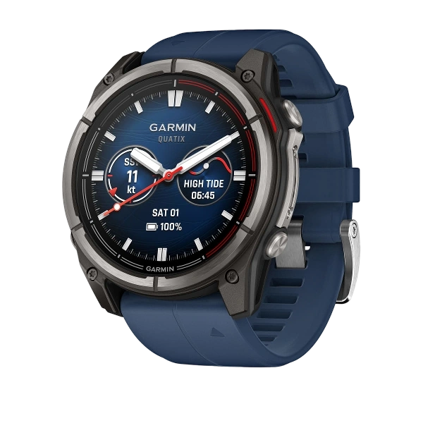 Умные часы Garmin Quatix 8 51mm, Amoled, Sapphire, Premium Marine Smartwatch (010-02905-91). Фото 1