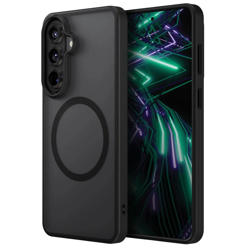 Накладка Uniq Veren Frosted Shield (MagSafe) для Samsung Galaxy S26 Plus, Smoky Frost (GS26PHYB-VERSMFRST). Фото 2