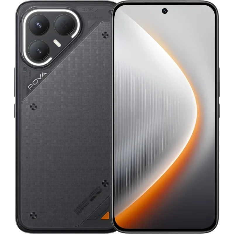 Смартфон Tecno Pova 7 Pro 12/256Гб Трёхмерный чёрный. Фото 1