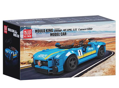 Конструктор Mould King Models 27045. Mercedes AMG GTC, 336 деталей. Фото 5